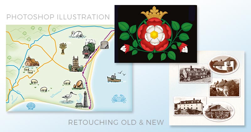 Photoshop Illustration and Retouching Old & New