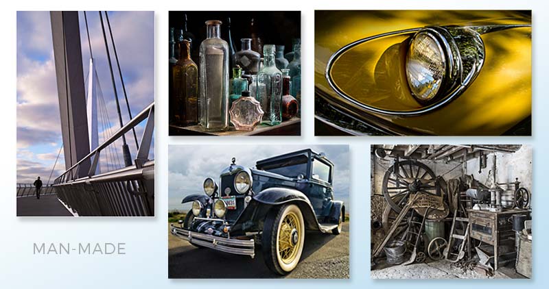 Man-Made Landscapes and Objects